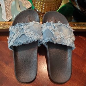 Denim Slides - Unknown Artist